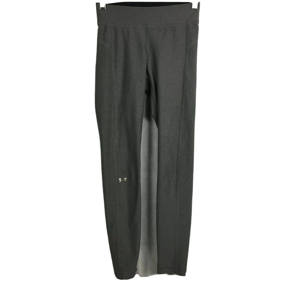 Under Armour Leggings Womens Sz Small Gray Compression Heatgear Base